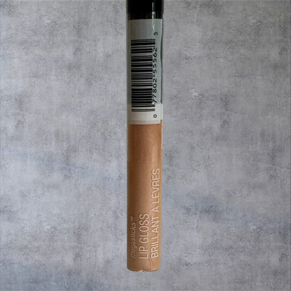 Wet n Wild Lip Gloss Womens 0.19oz Sun Glaze 556B NEW Megaslicks Shimmer‎ Bronze